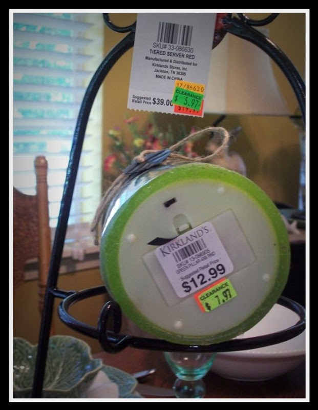 Jadehollow Today's Thrifty Treasures .. Yard Sale, Kirklands & Kroger